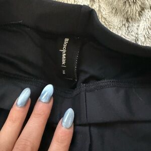 Blackmilk Black Leggings Smooth Finish